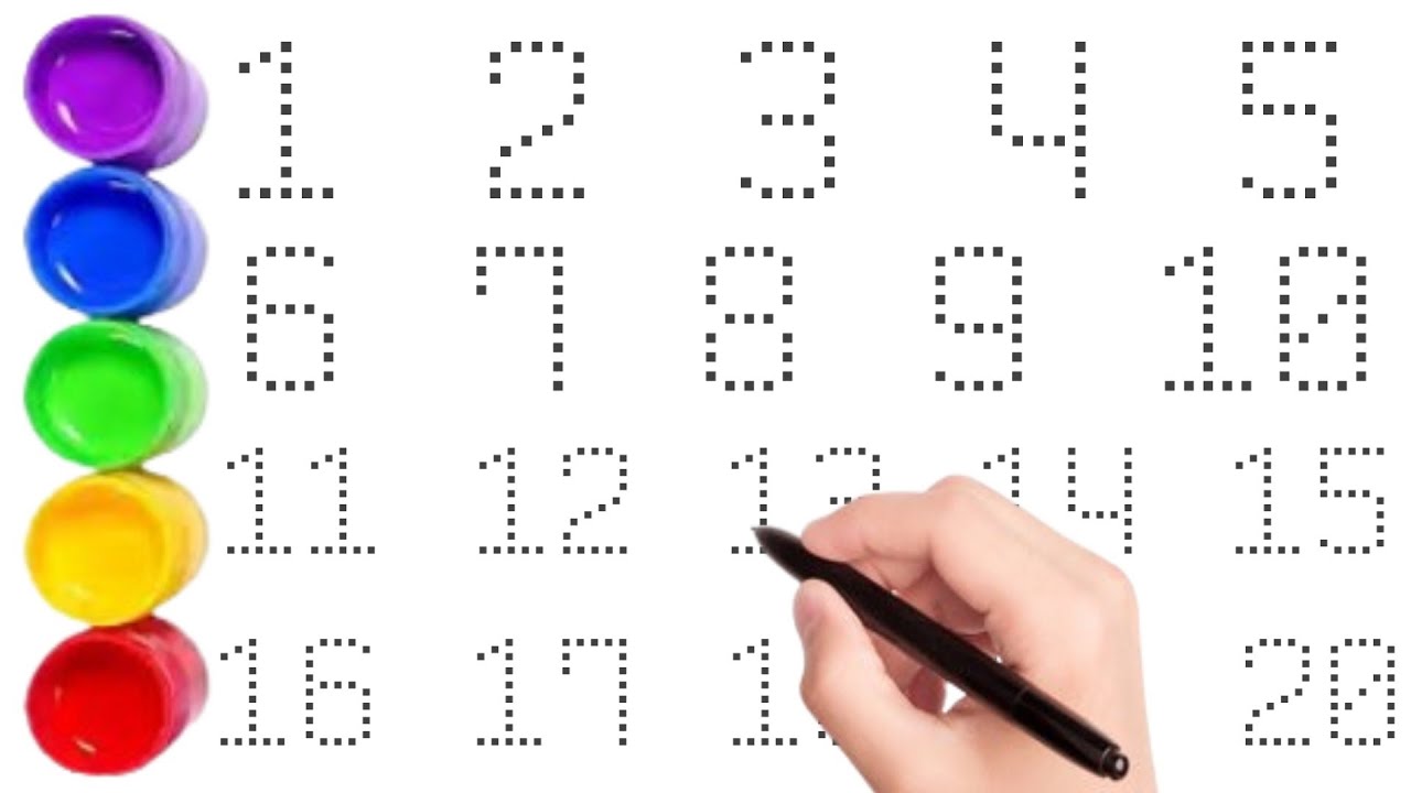 Counting 1 to 20 Number|1 to 10 NUMBERS|write and read numbers |Number name |1 to10 counting English