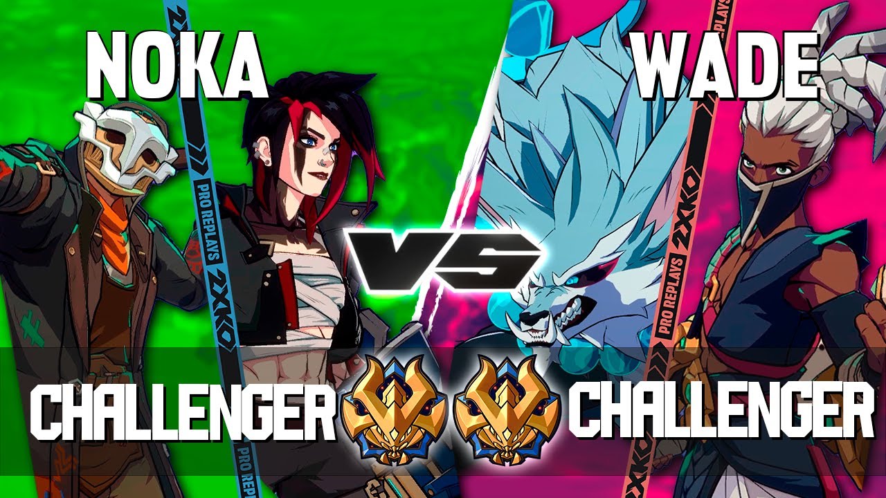 2XKO ▰ NOKA (Vi-Ekko) vs WADE (Warwick-Ekko) ▰ 2XKO Pro level replays