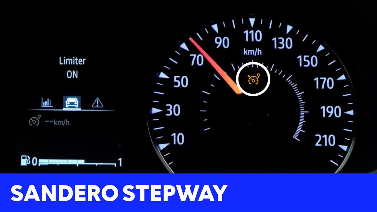 YENİ SANDERO STEPWAY I HIZ LİMİTÖRÜNÜN KULLANILMASI