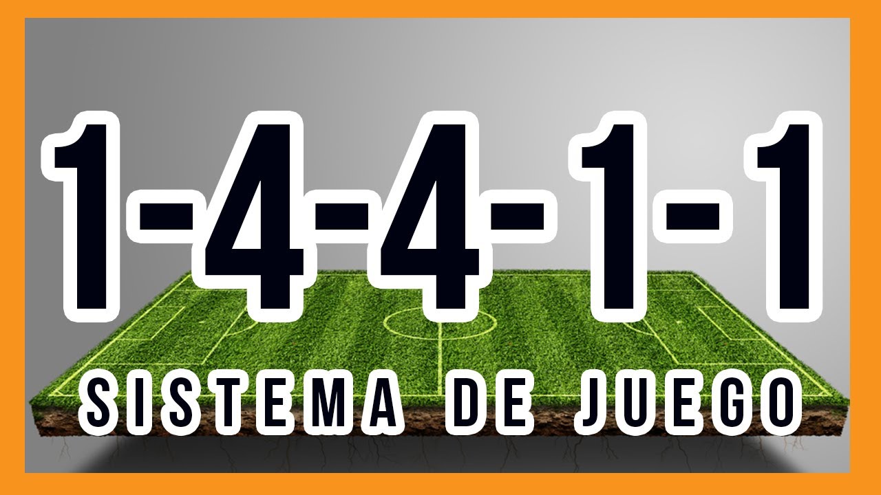 SISTEMA DE JUEGO 1-4-4-1-1 en Fútbol | Descubre qué tiene de especial este sistema