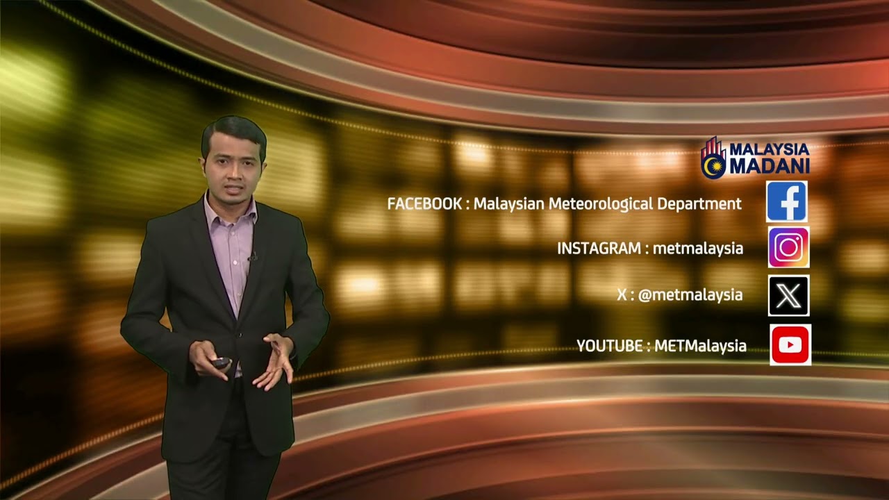 MET MALAYSIA - Laporan Cuaca 15 Februari 2026 (Petang)