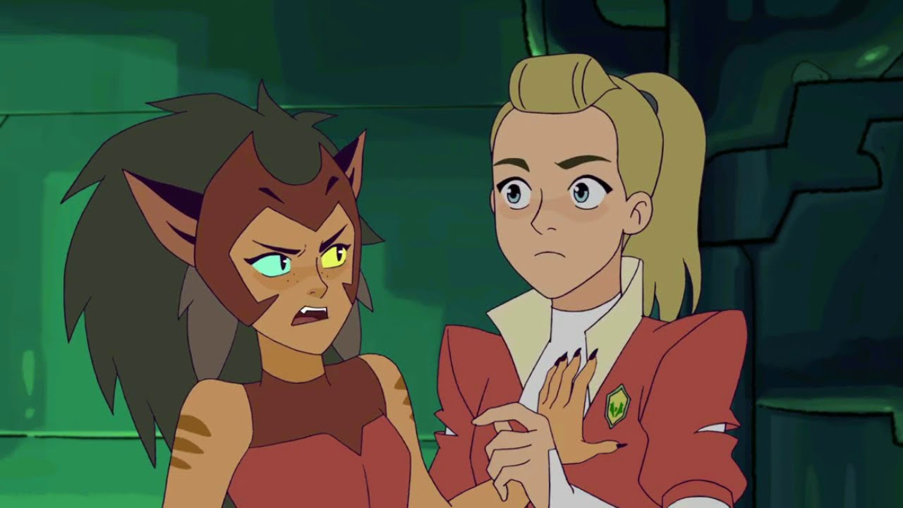 Catra and Adora moments (request) part 1
