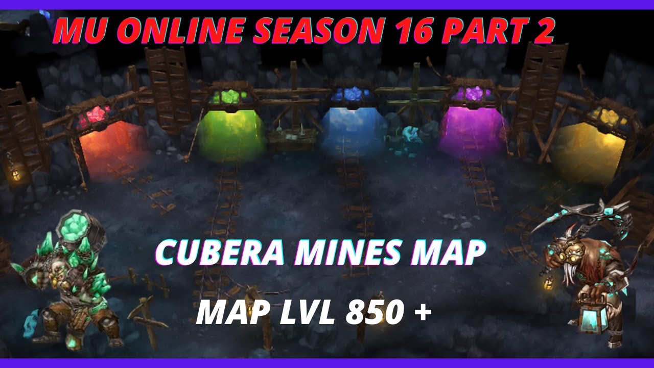 Mu Online Cubera Mines Map