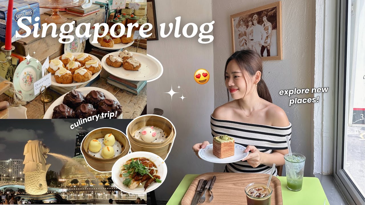 4 days in singapore 🇸🇬 famous dining places, new hotel, lots of locat eats