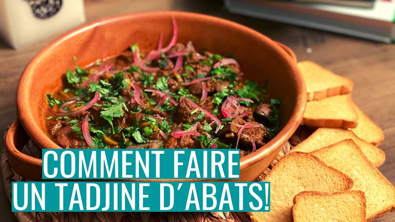 COMMENT FAIRE UN TADJINE D&acute;ABATS!