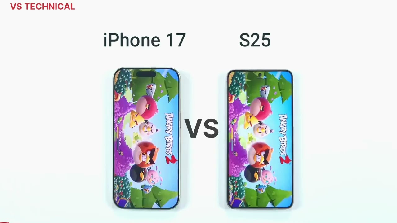 iphone 17 VS Samsung S25 Speed Test Comparison ₹80.000 S25 VS iPhone ₹80.000 Price Phone 2026