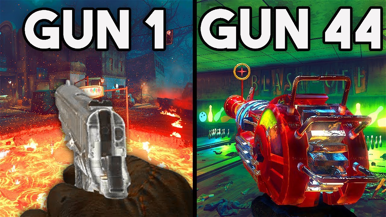 Первый, кто пройдет COD Zombies Gun Game, побеждает!