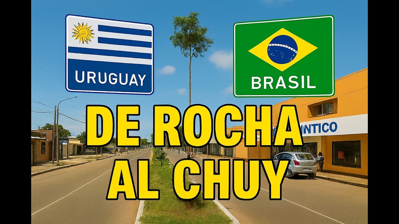 Recorremos desde Rocha al Chuy frontera Uruguay - Brazil | Video 3 recorrido Punta del Este - Chuy