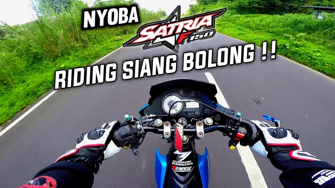 RIDING SIANG BOLONG, ROLLING DI JB CISINGA, RAME BANGET‼️PAKE MOTOR SATRIA FU 😂 #118