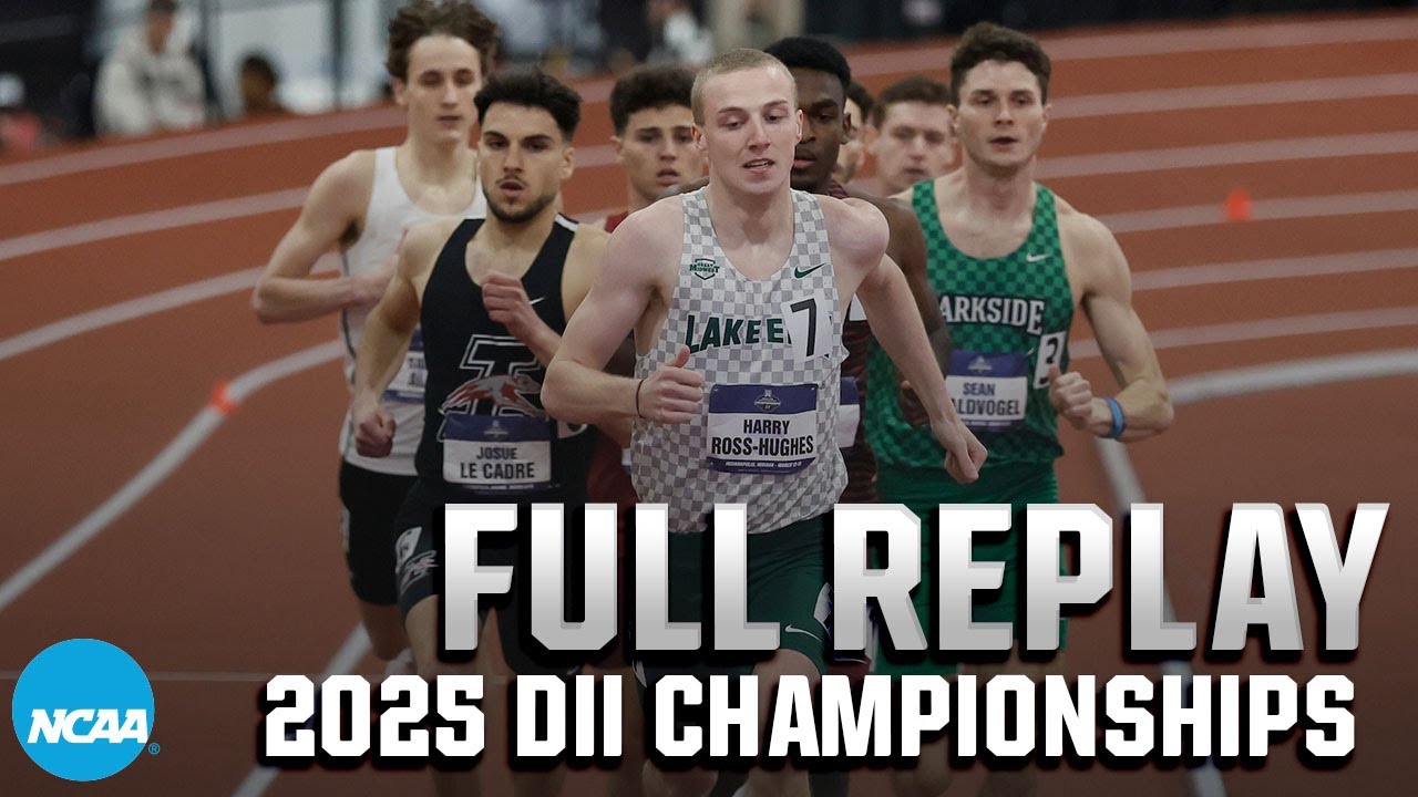 2025 DII indoor track & field championship Day 3 | FULL REPLAY