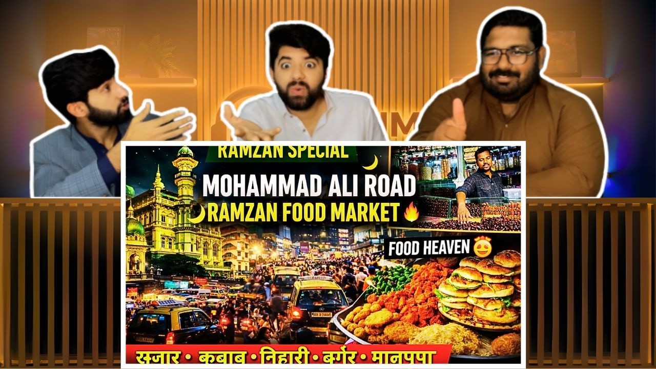 Pakistani reaction on I Tasted Mumbai’s Best RAMADAN Food | Muhammad Ali Road 🌙🍽️🔥