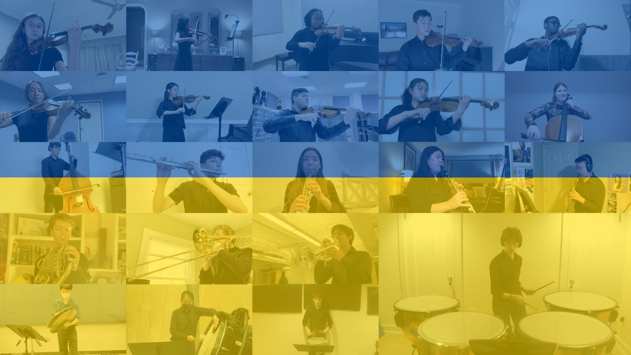 National Anthem of Ukraine | NYO 4 Youth #StandWithUkraine