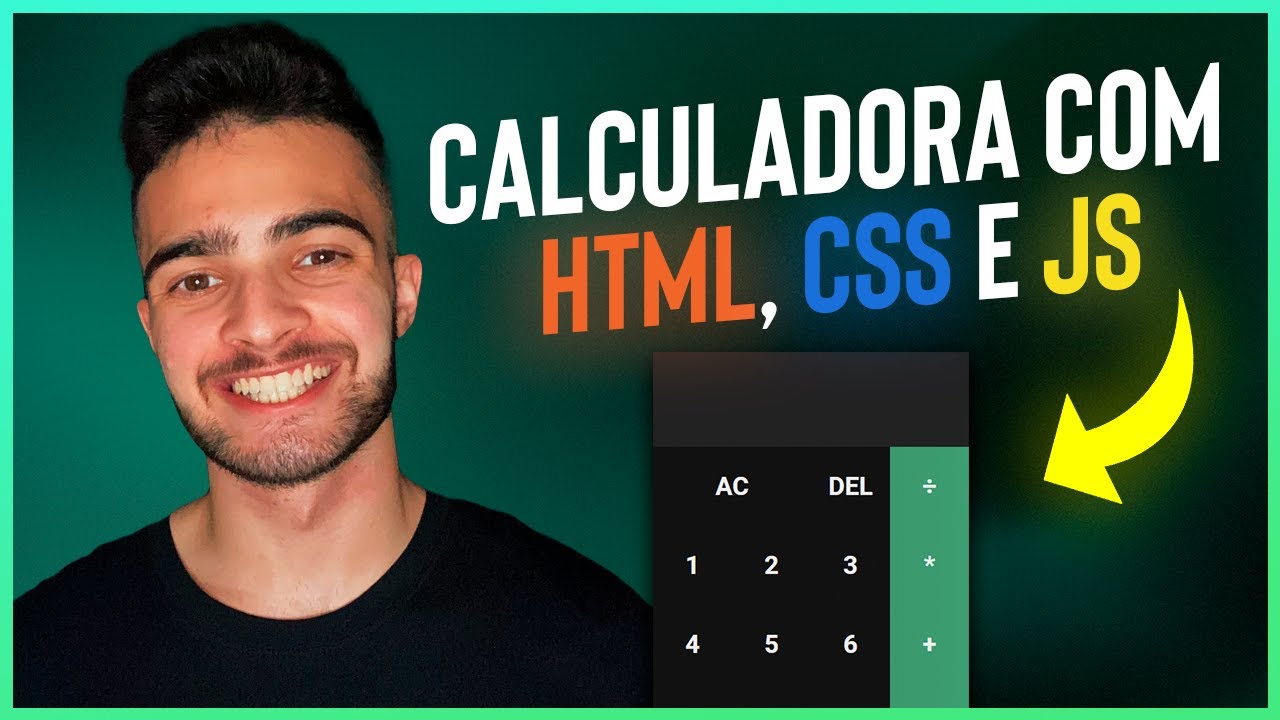 Crie Uma CALCULADORA com HTML, CSS & JavaScript