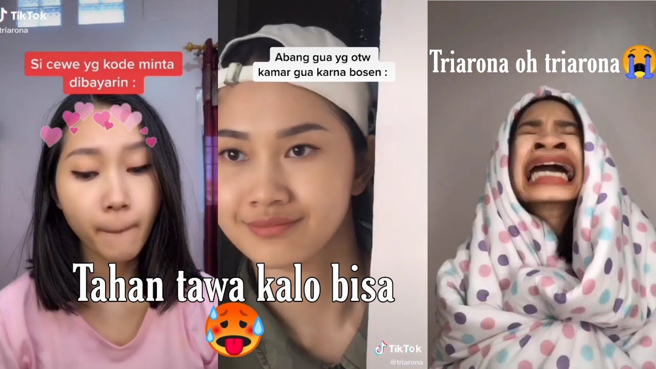 Tiktok lucu Triarona || Best compilation PART 3