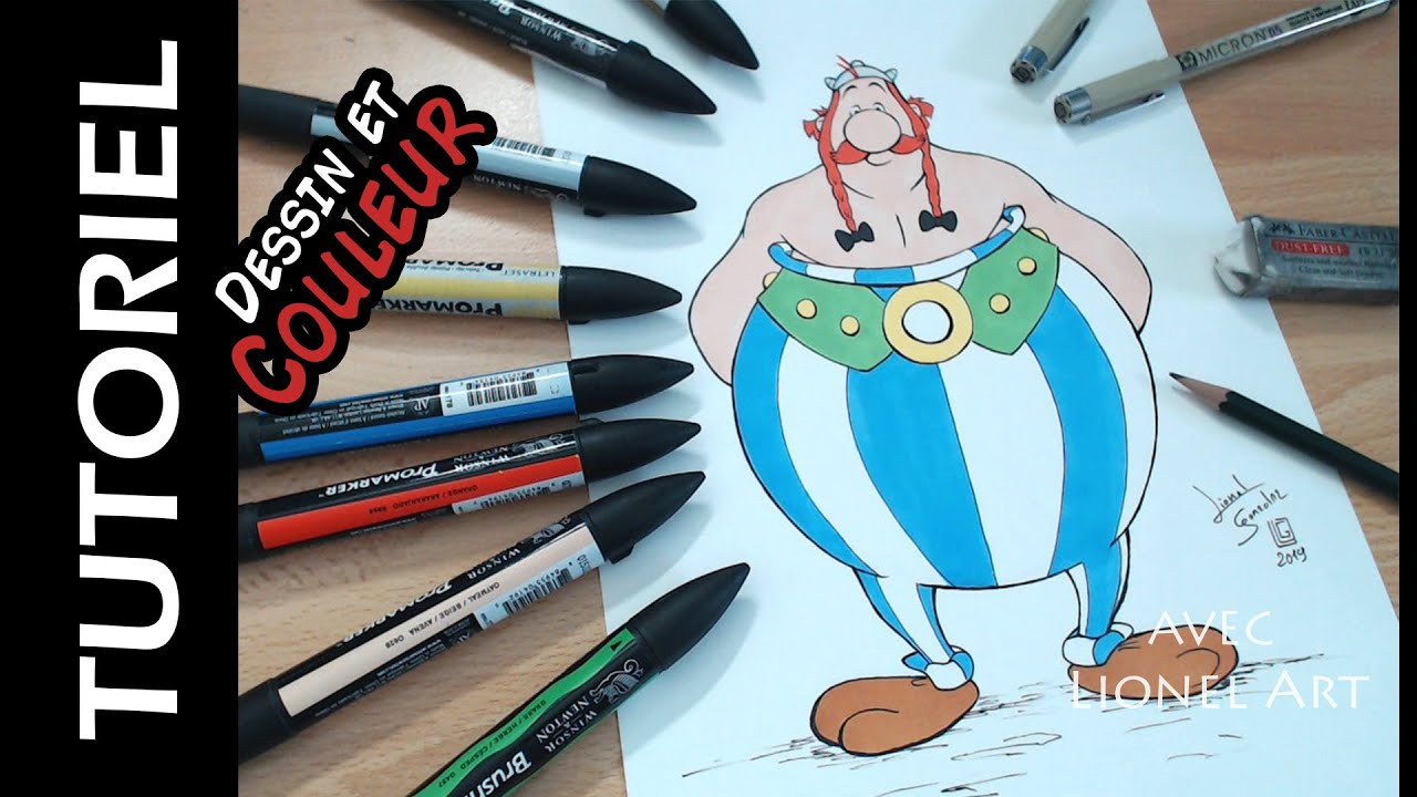 Comment Dessiner Obelix et Resultat Concours GB4