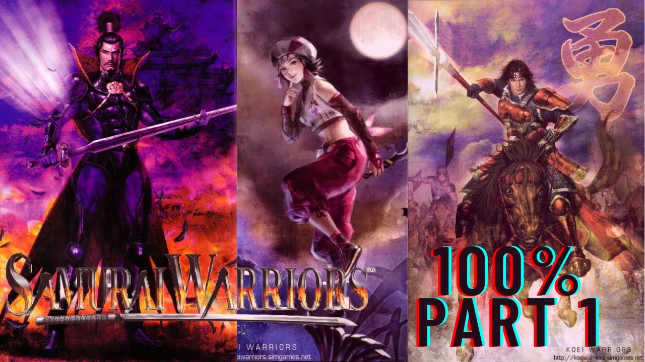 Samurai Warriors: 100% All Rare Items, 5th-level weapons, Missions, max characters etc. [1/?]