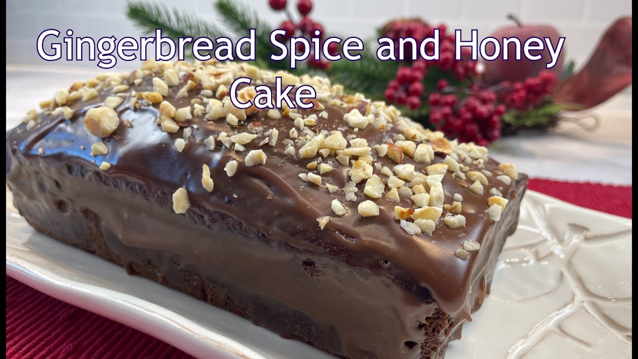 Delicious Gingerbread Spice and Honey Cake