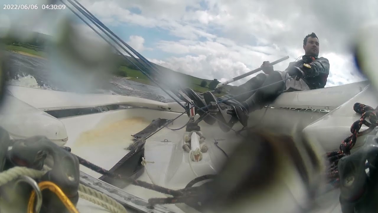 Laser EPS in 20+kts wind