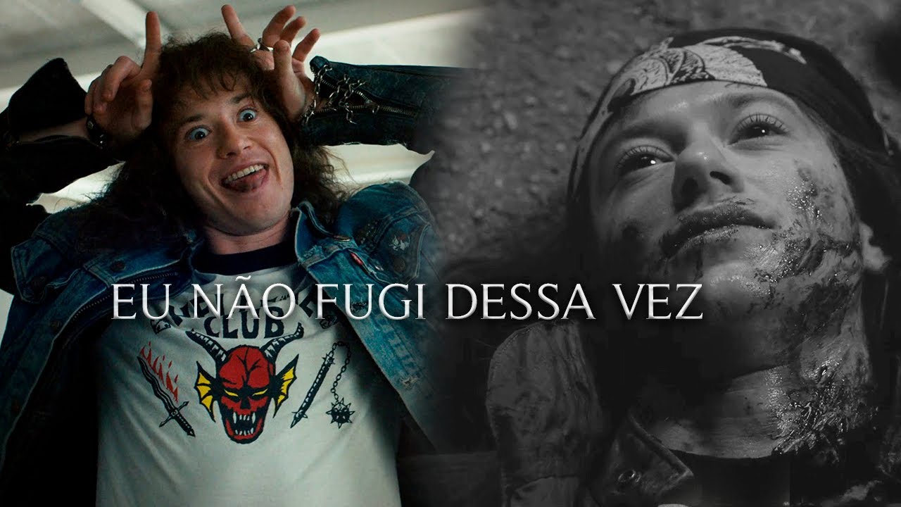 Eu Não Fugi Dessa Vez I Eddie Munson (stranger things 4 temporada)