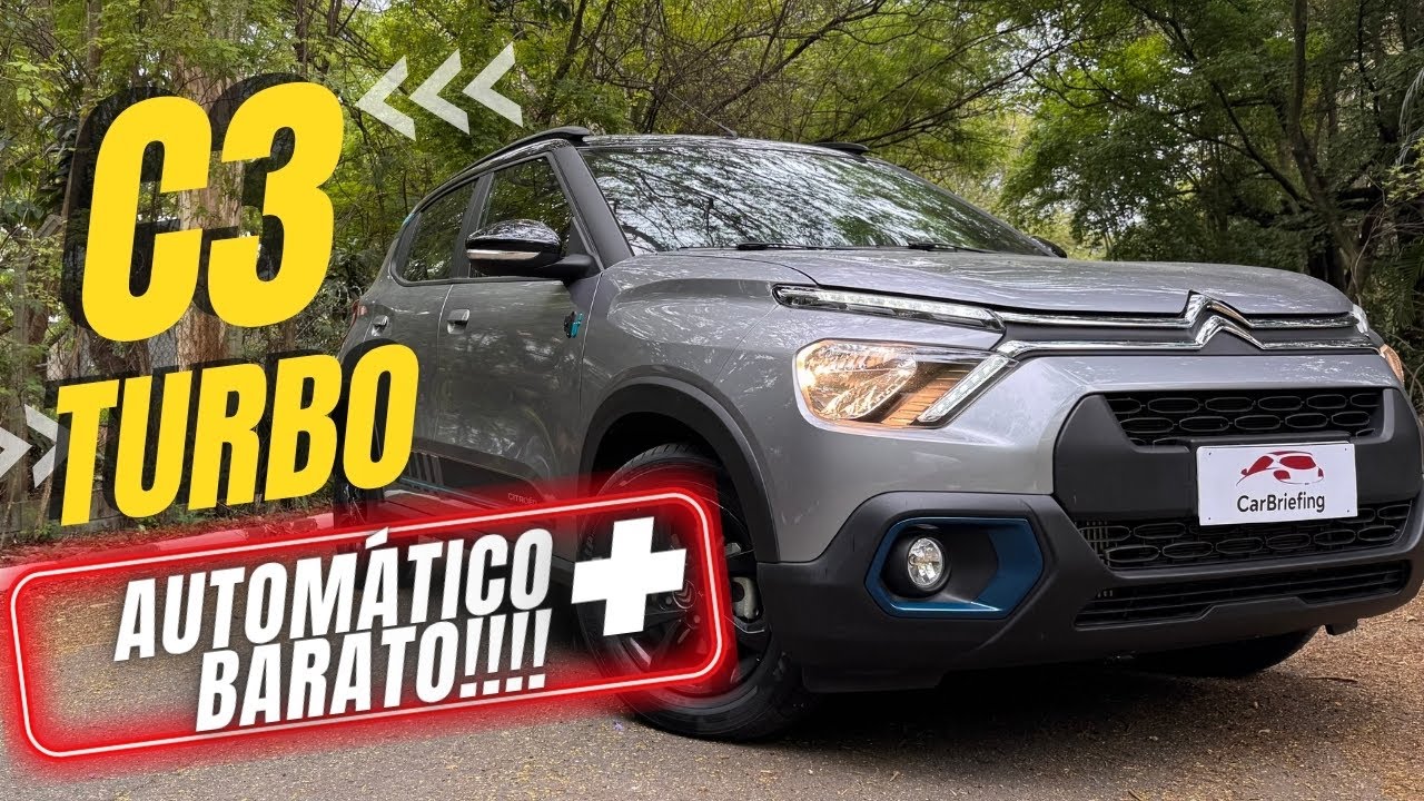 CITROEN C3 YOU: COMO É O CARRO AUTOMÁTICO MAIS BARATO DO BRASIL!