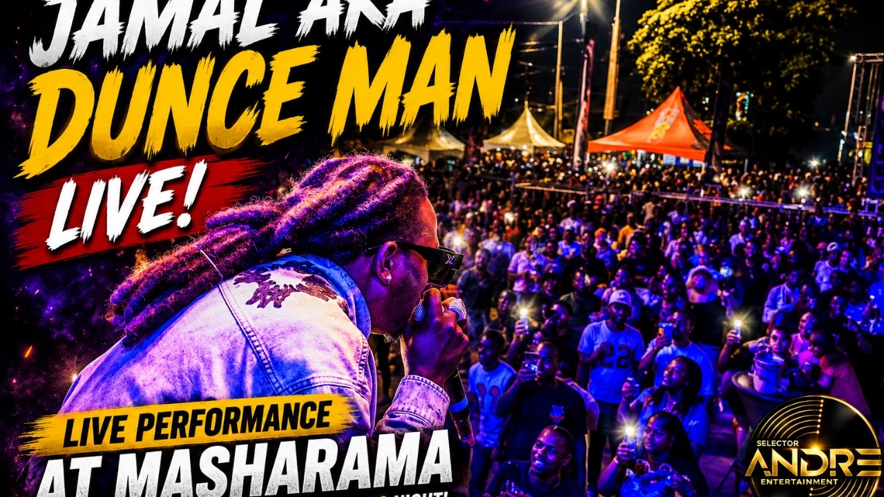 Jamal aka Dunce Man LIVE at Masharama 2026 🇬🇾🔥 | Full Performance