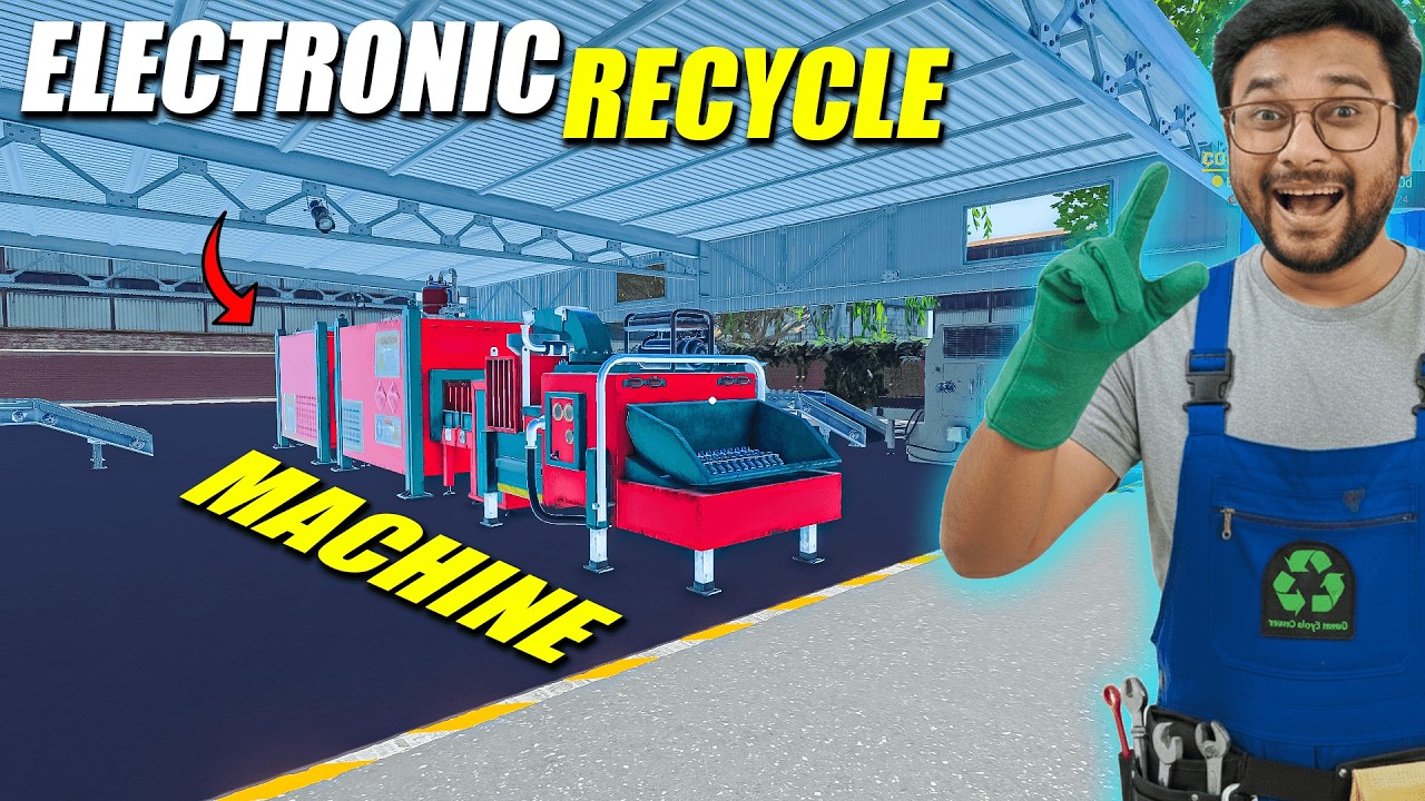 I Bought a New Electronic Recycling Machine 😳🔥 | Recycle Center Upgrade