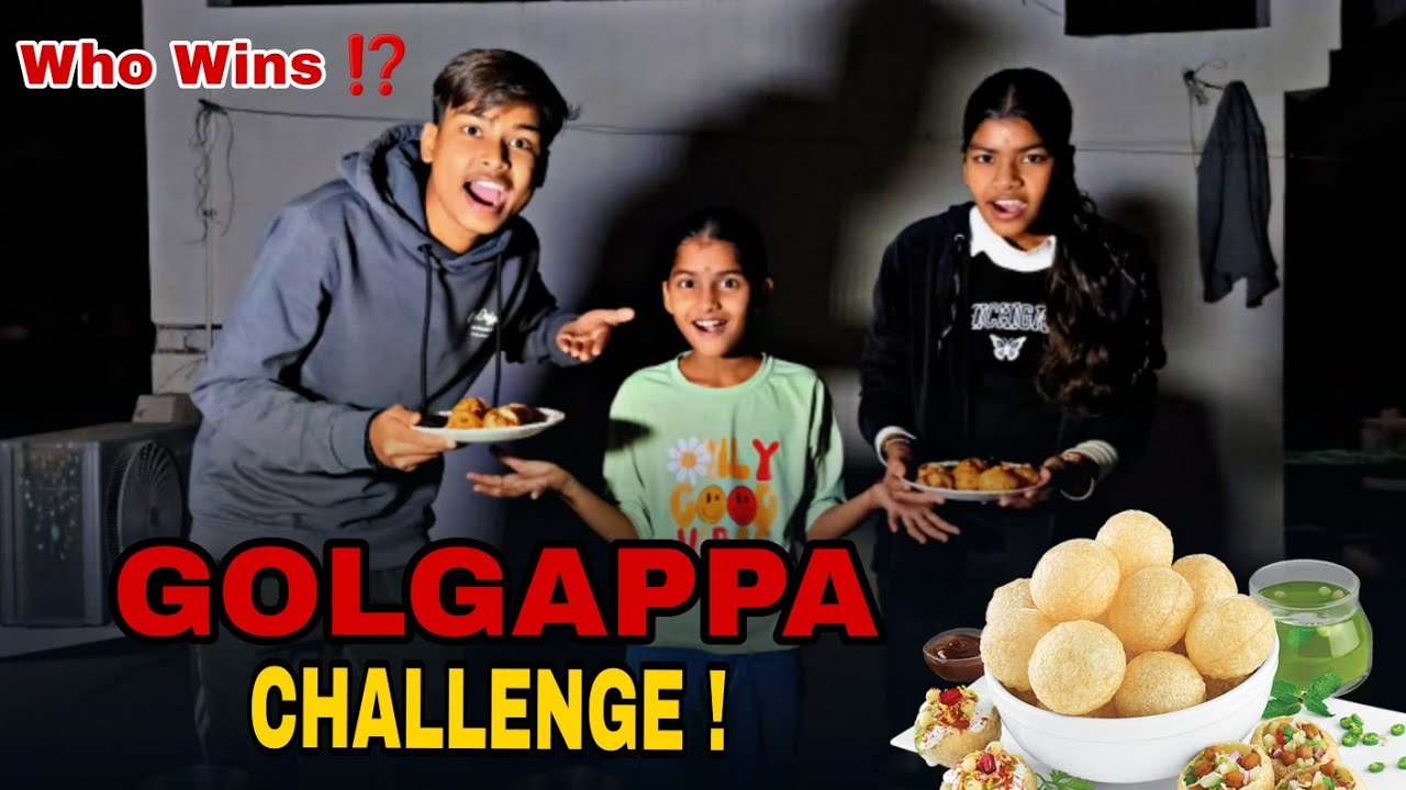 Golgappa Challenge &mdash; Kaun jeeta? 🤯🔥||MR.KANDARA DEMO 