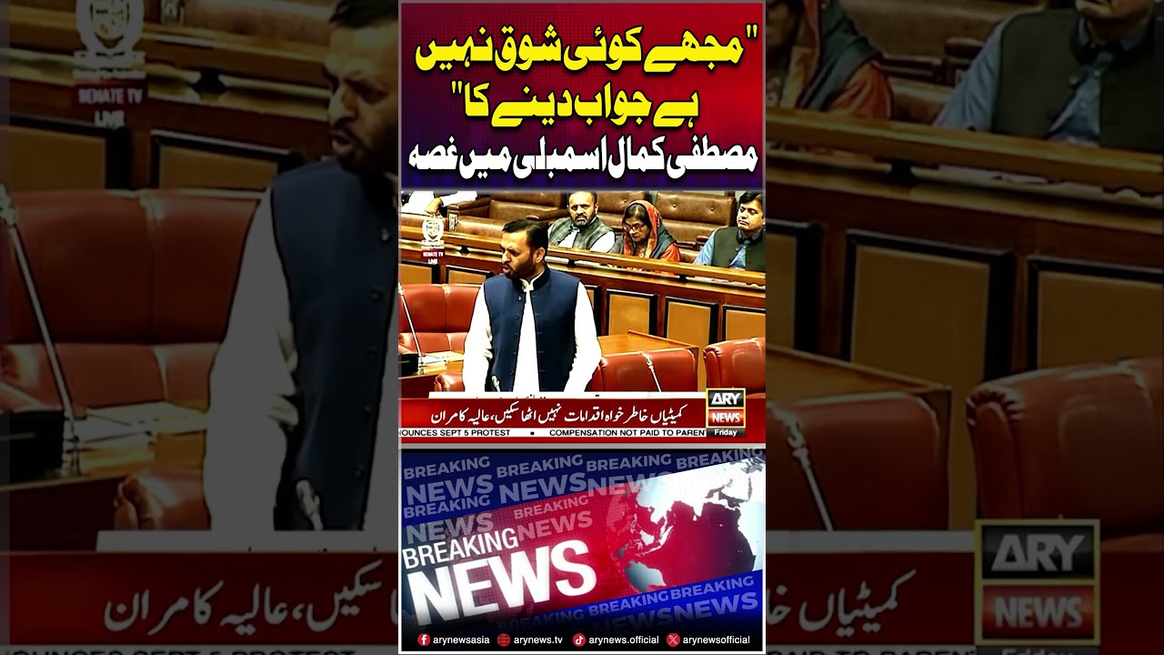 Mustafa Kamal on PIMS Hospital Incident #pims #fire #arynews #shorts