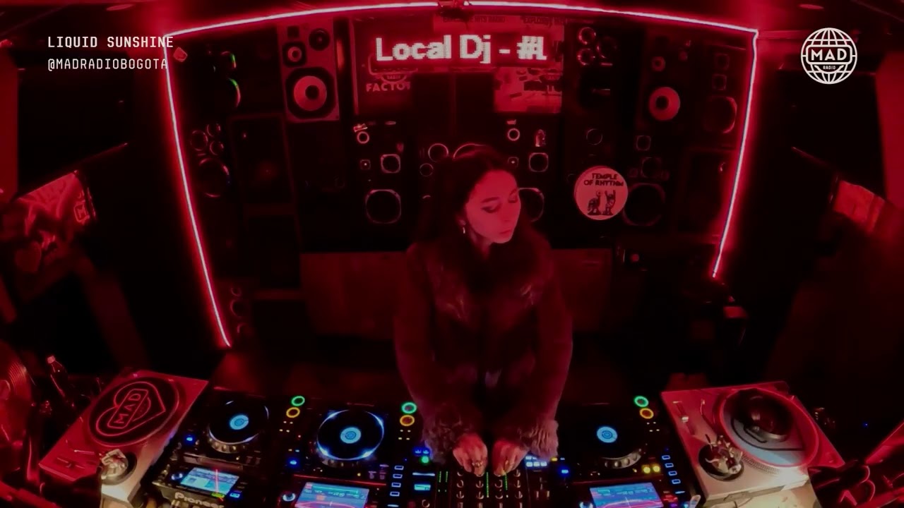 LIQUID SUNSHINE —Live DJ Set at Mad Radio Bogotá | HOUSE |