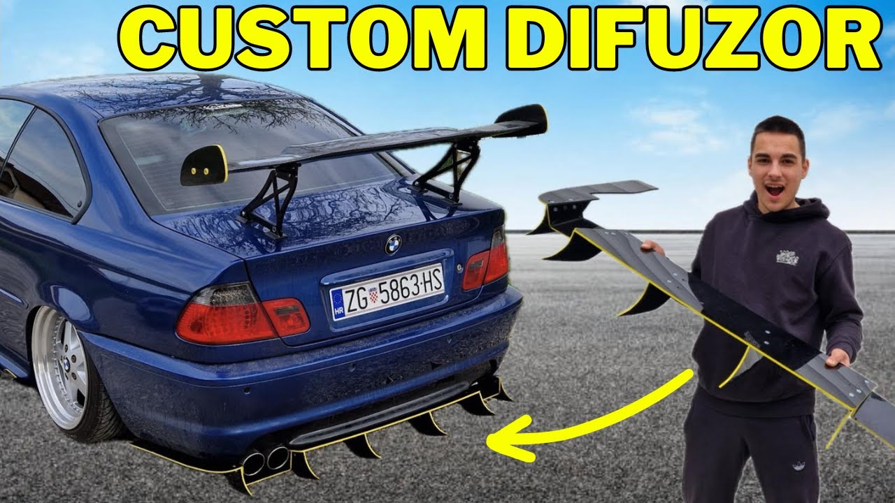 RADIM CUSTOM DIFUZOR ZA BMW E46