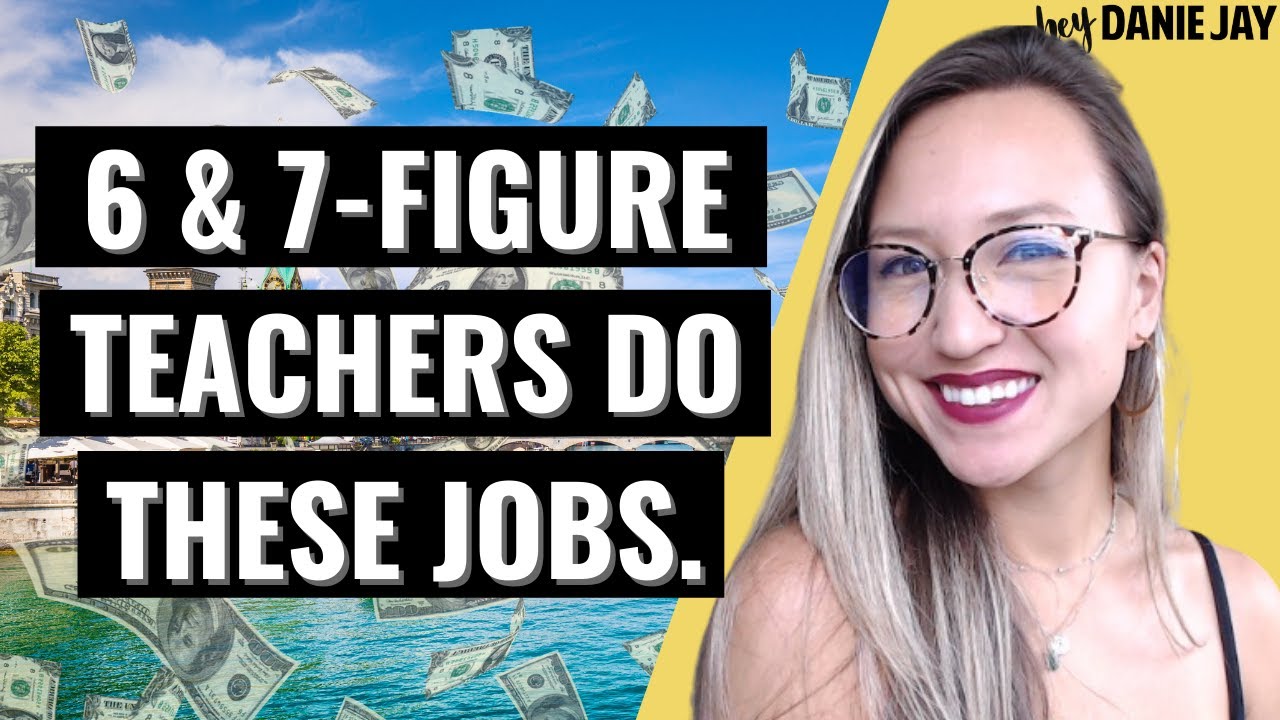 What Do 6-Figure Teachers Do?! Top Side Hustles for Teachers | Alternative Careers for Teachers