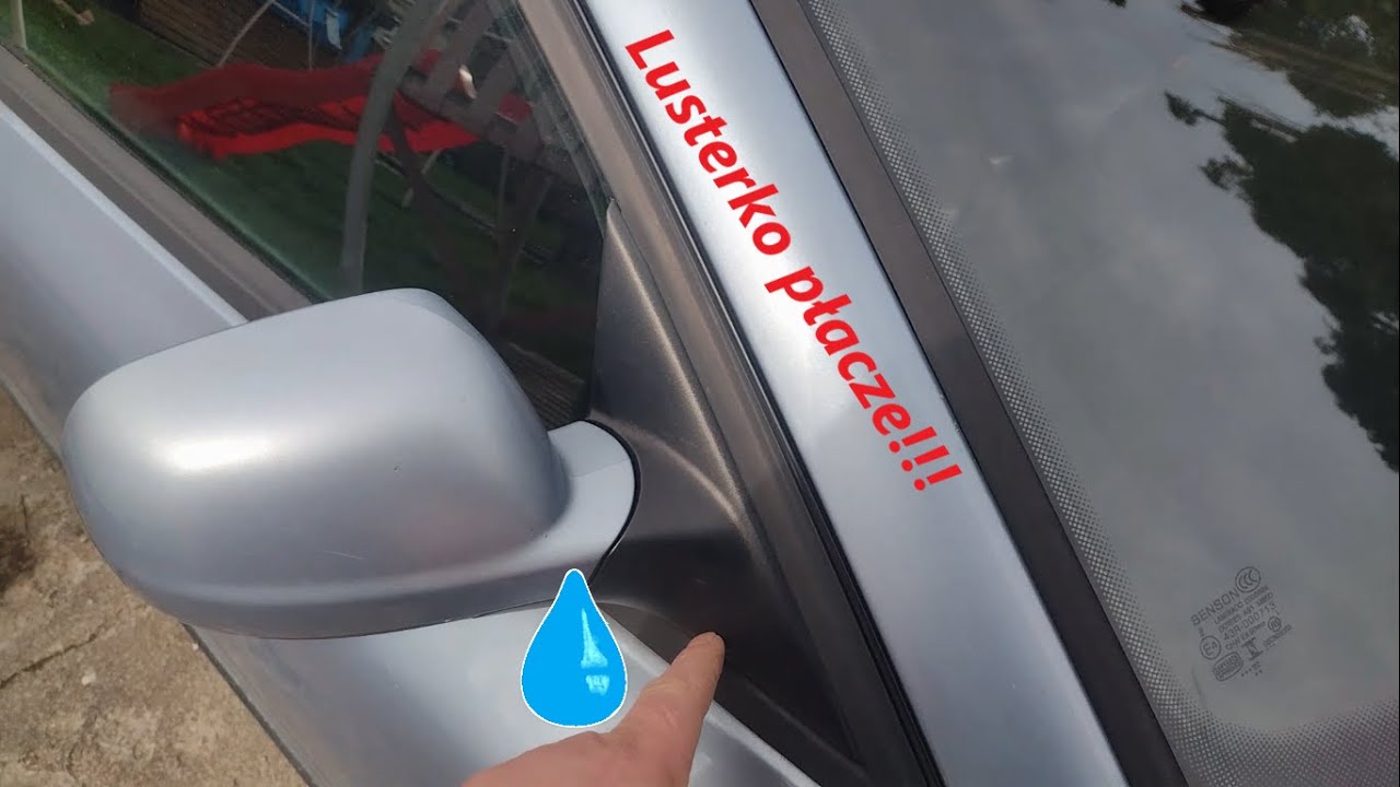 Przeciek pod lusterkiem w vagach