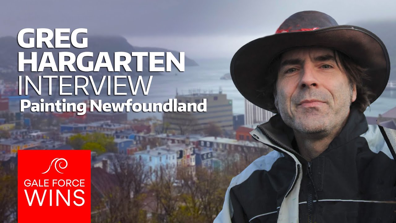 Greg Hargarten Interview: Painting Newfoundland, Men Who Paint & the Cross Canada Art Project