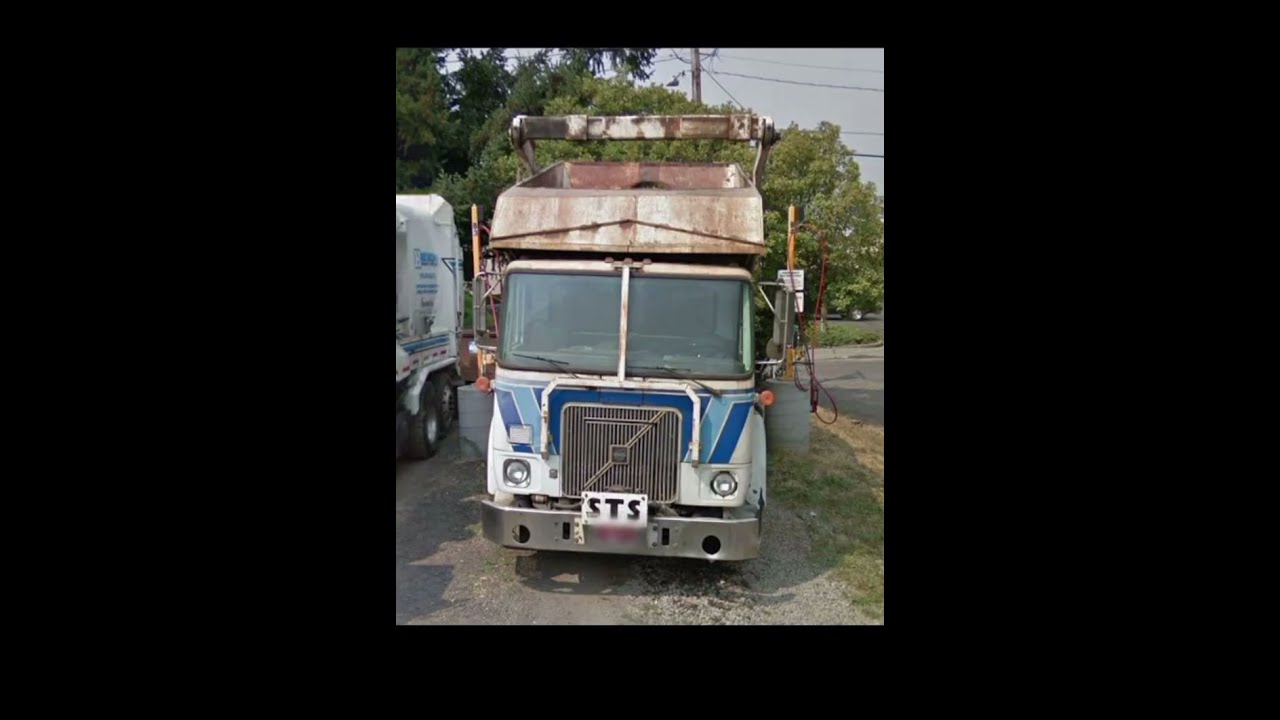 All Volvo And WhiteGMC Garbage Trucks I've Found On Google Maps