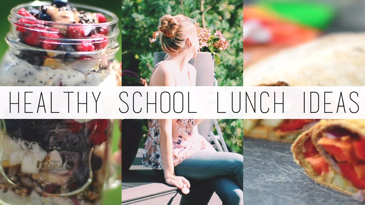 5 Healthy, Vegan  School Lunches + Snacks - chanelegance