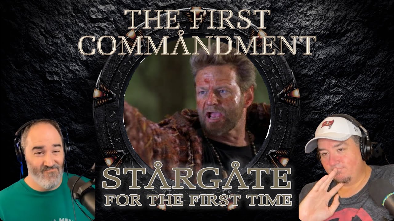 Watching Stargate SG1 For the First Time | The First Commandment | Reaction Video