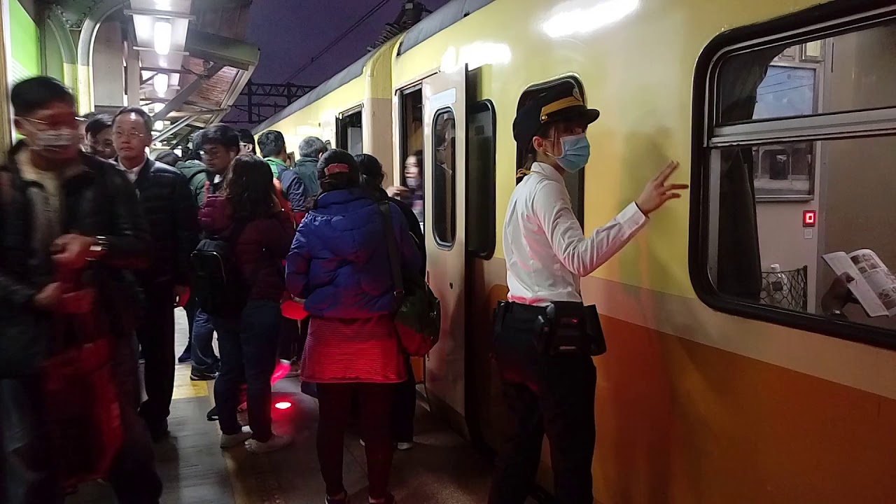 20190108台鐵130次EMU300自強號新竹進站　　　　　　No.683