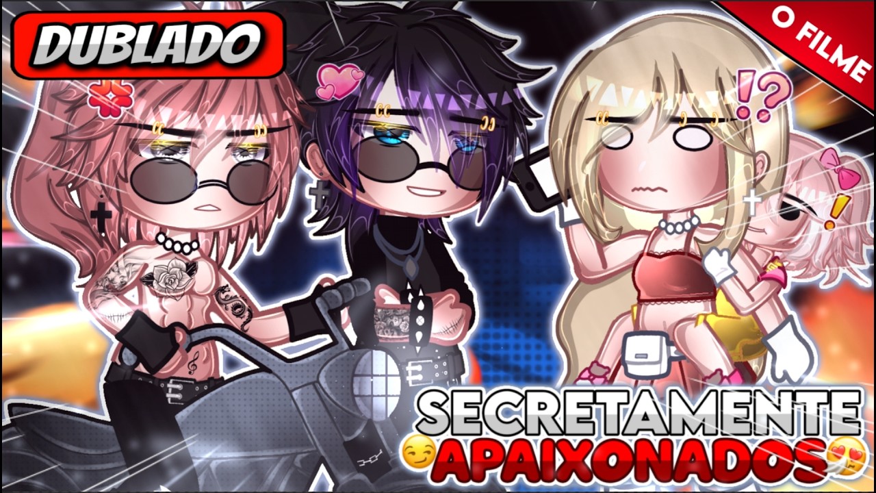 ❤️ | Secretamente Apaixonados | 🫣 Mini Filme (DUBLADO) Gacha Life - O FILME