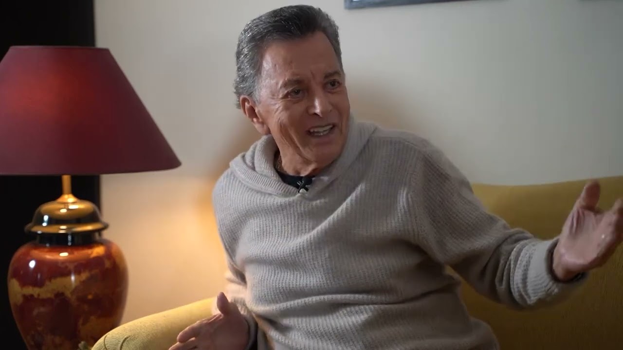 Gustavo Recalde con Palito Ortega