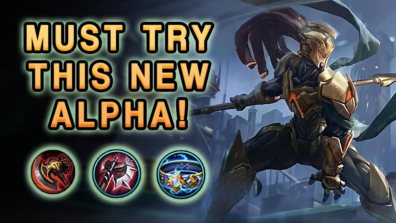 Новый предмет и реворк Альфы делают из него машину для убийств | Mobile Legends