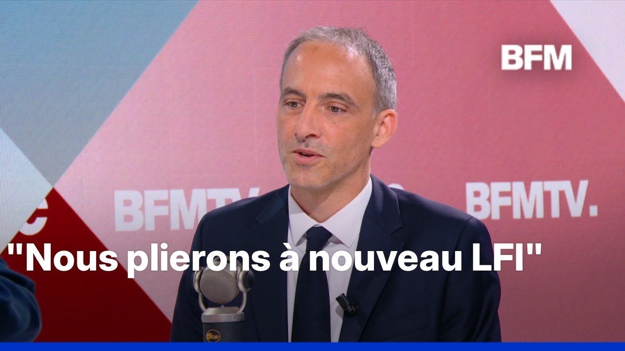 Rapha&euml;l Glucksmann dit avoir 
