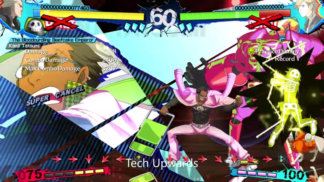 P4AU 2.0 Kanji 236236AB Unblockable Setups/Mixups