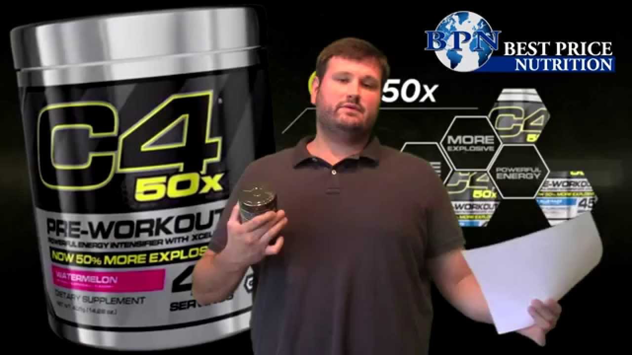 CELLUCOR C4 50X VS. C4!!