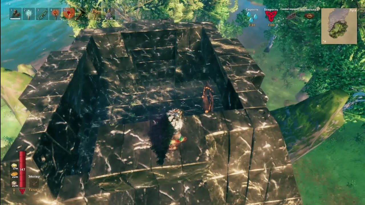 Valheim Просто живём ч27 Новый дом