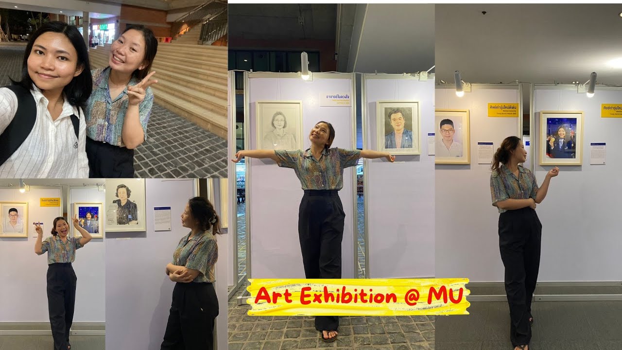 Art exhibition @ Mahidol University