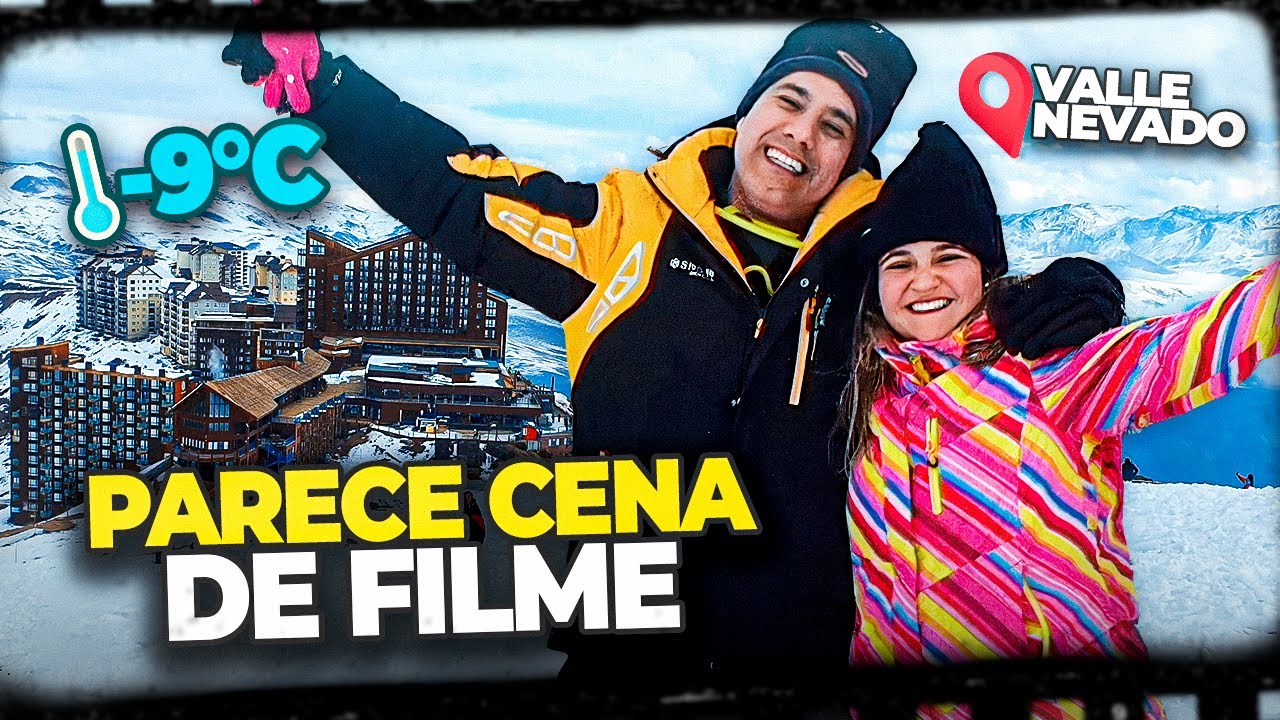 Valle Nevado: CONHECENDO a NEVE pela PRIMEIRA VEZ - Santiago Chile #2