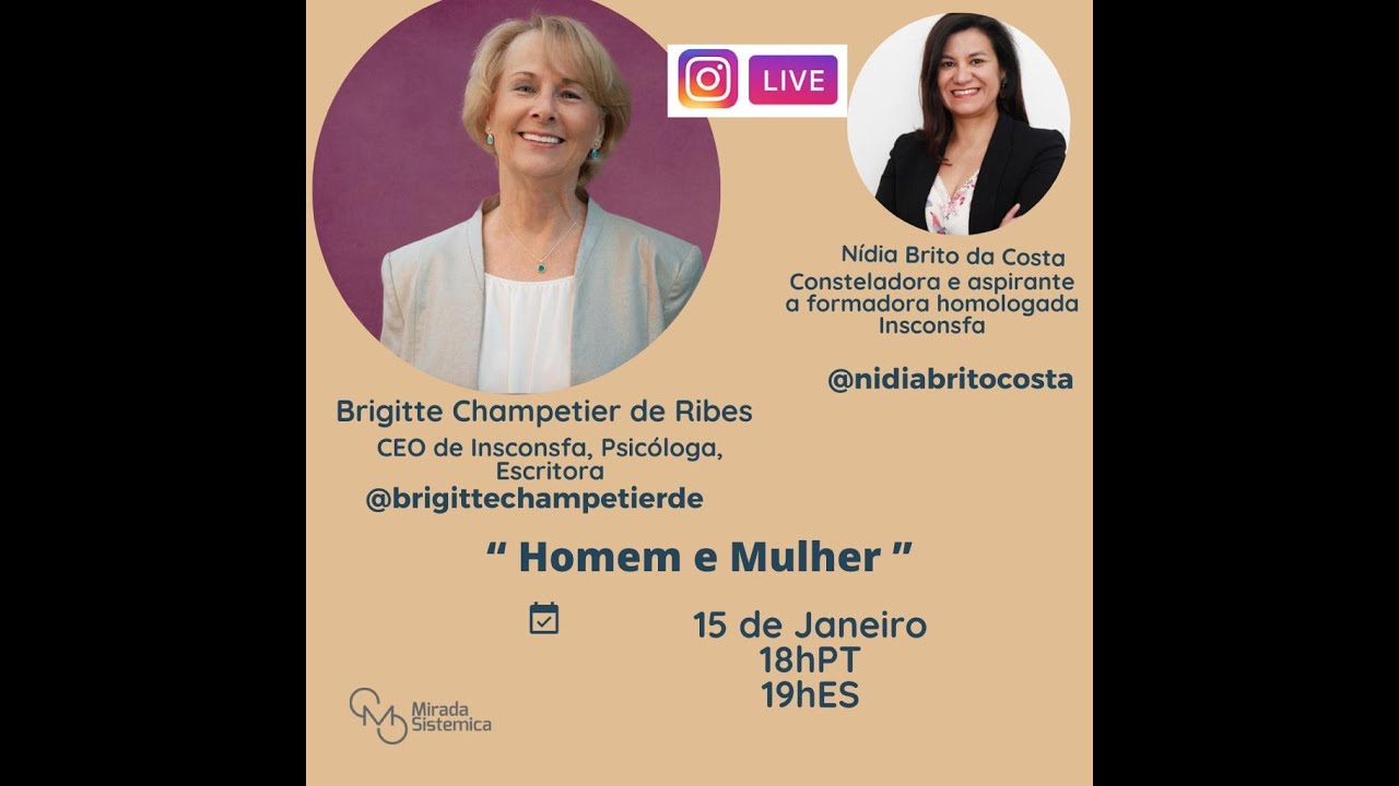 Mirada Sistémica Live ⭐Hombre y Mujer⭐