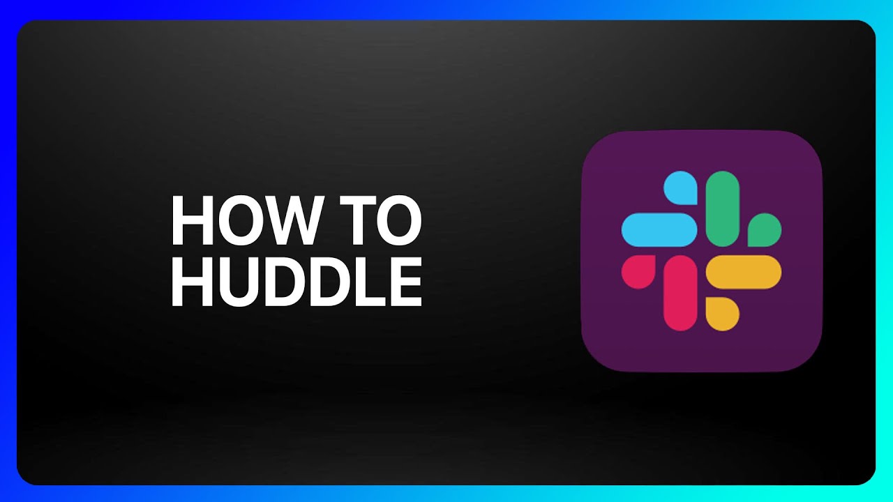 How To Huddle In Slack Tutorial