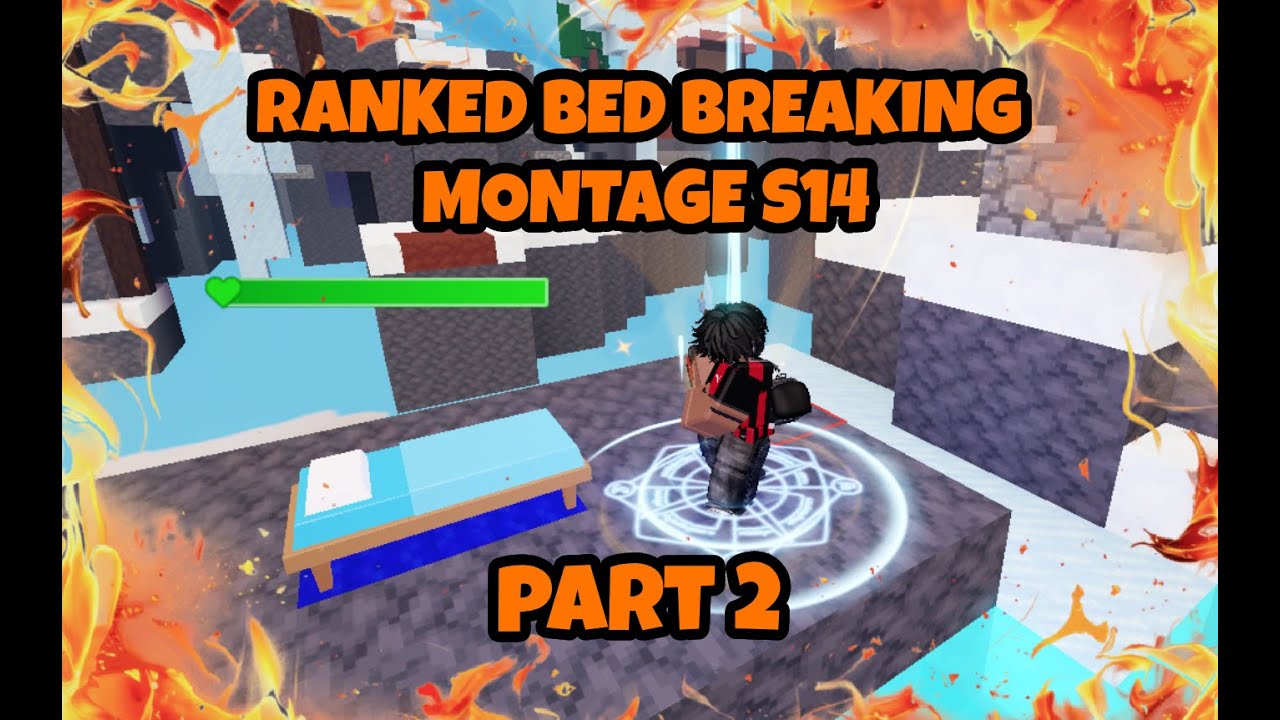 Ranked Bed Break Montage S14 #2 (Roblox Bedwars)