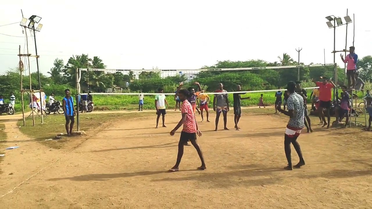 Set - 2️⃣ Semi Final 7 - k 💰 Vellore spikers naresh 🆚️ Perumugai Fighting match 😈 Don't miss 😉 it